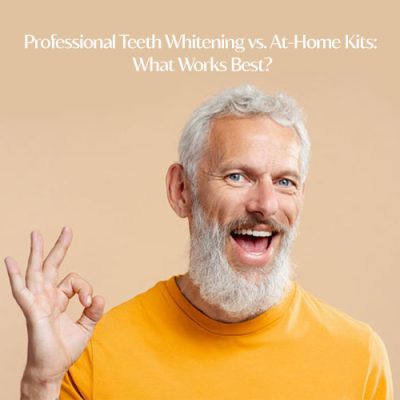 Professional Teeth Whitening vs At-Home Whitening Kits